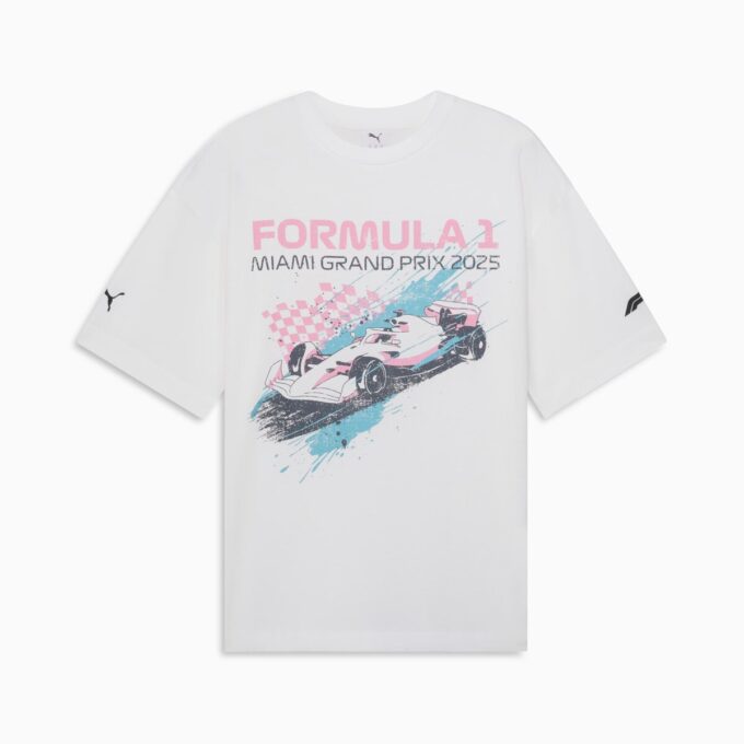Camiseta gráfica para hombre Fórmula 1® Miami Splash Camiseta gráfica para hombre Fórmula 1® Miami Splash