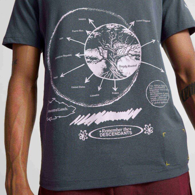 Camiseta gráfica para hombre We Are Legends x Schomburg Camiseta gráfica para hombre We Are Legends x Schomburg
