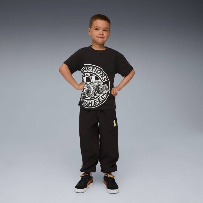 Camiseta gráfica para niños pequeños PUMA x HOT WHEELS™ MONSTER TRUCKS
