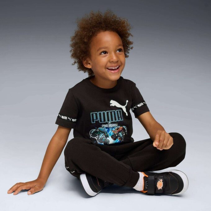 Camiseta gráfica para niños pequeños PUMA x HOT WHEELS™ MONSTER TRUCKS Camiseta gráfica para niños pequeños PUMA x HOT WHEELS™ MONSTER TRUCKS