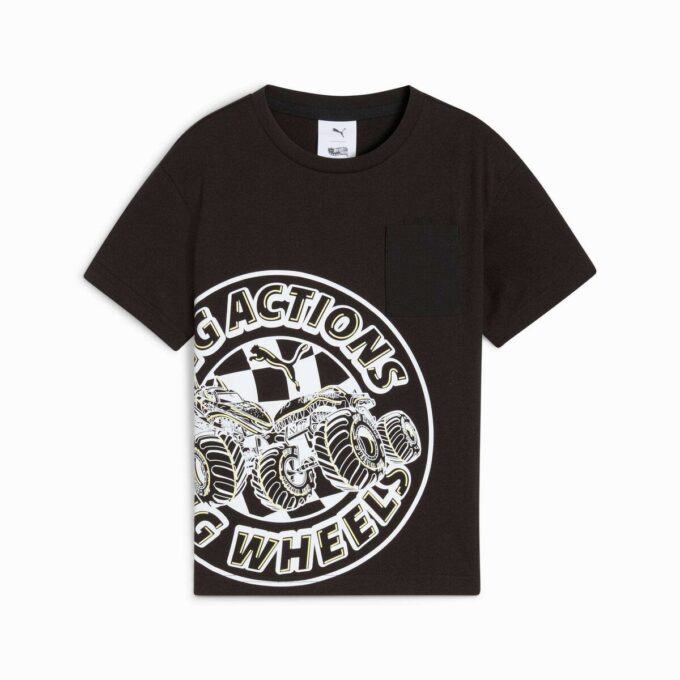 Camiseta gráfica para niños pequeños PUMA x HOT WHEELS™ MONSTER TRUCKS