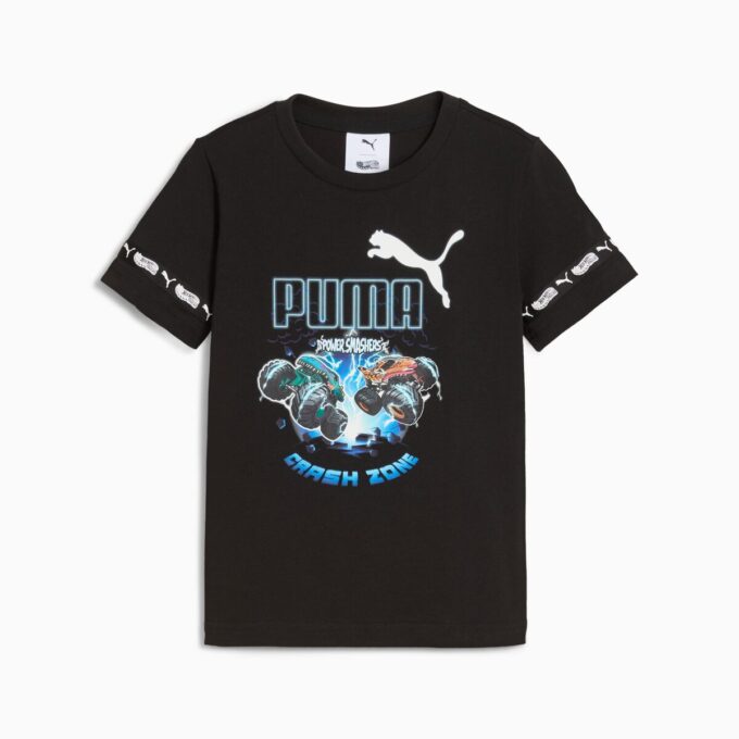 Camiseta gráfica para niños pequeños PUMA x HOT WHEELS™ MONSTER TRUCKS Camiseta gráfica para niños pequeños PUMA x HOT WHEELS™ MONSTER TRUCKS
