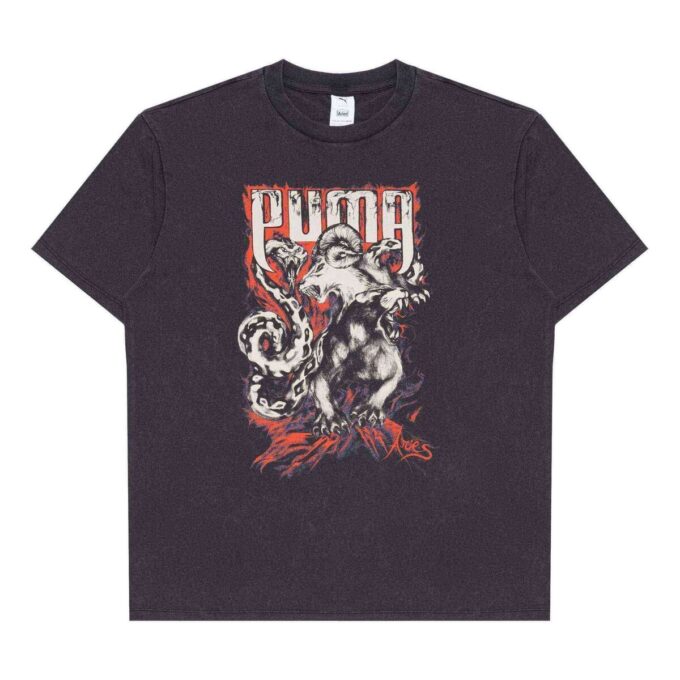 Camiseta gráfica PUMA x ARIES “Negra”