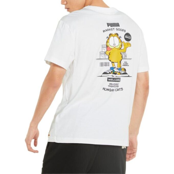 Camiseta gráfica PUMA x Garfield “Blanca”