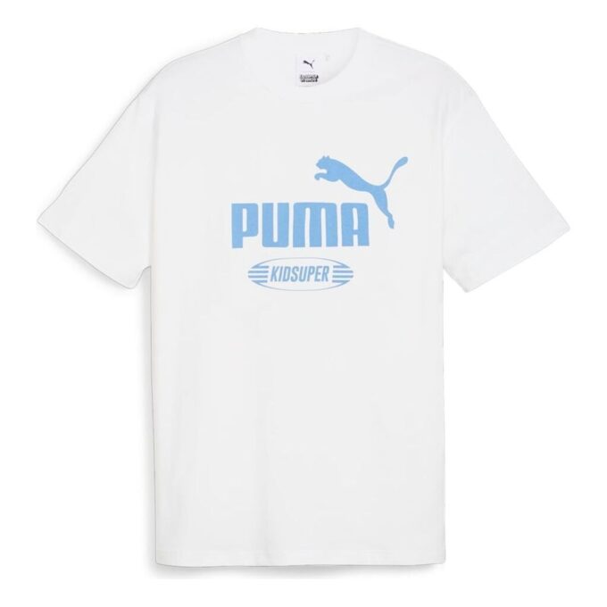 Camiseta gráfica PUMA x KidSuper “Blanco y azul”