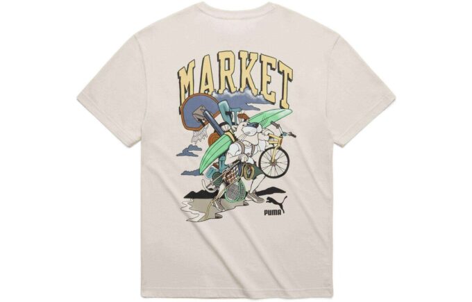 Camiseta gráfica PUMA x Market “Beige”