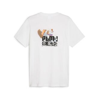 Camiseta gráfica PUMA x ONE PIECE “Blanca”
