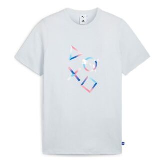 Camiseta gráfica PUMA x PlayStation “Silver Mist”