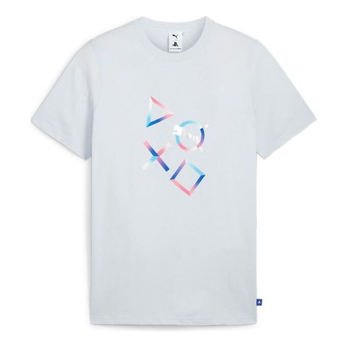 Camiseta gráfica PUMA x PlayStation “Silver Mist”