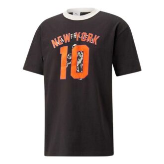 Camiseta gráfica PUMA x Rhuigi “Negro Naranja”