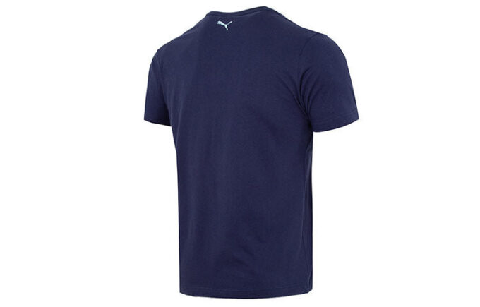 Camiseta gráfica regular “Azul marino”