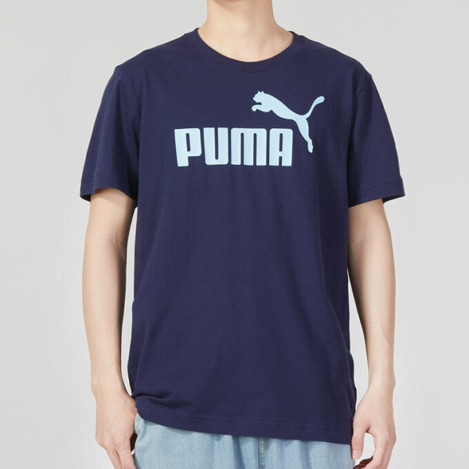 Camiseta gráfica regular “Azul marino”