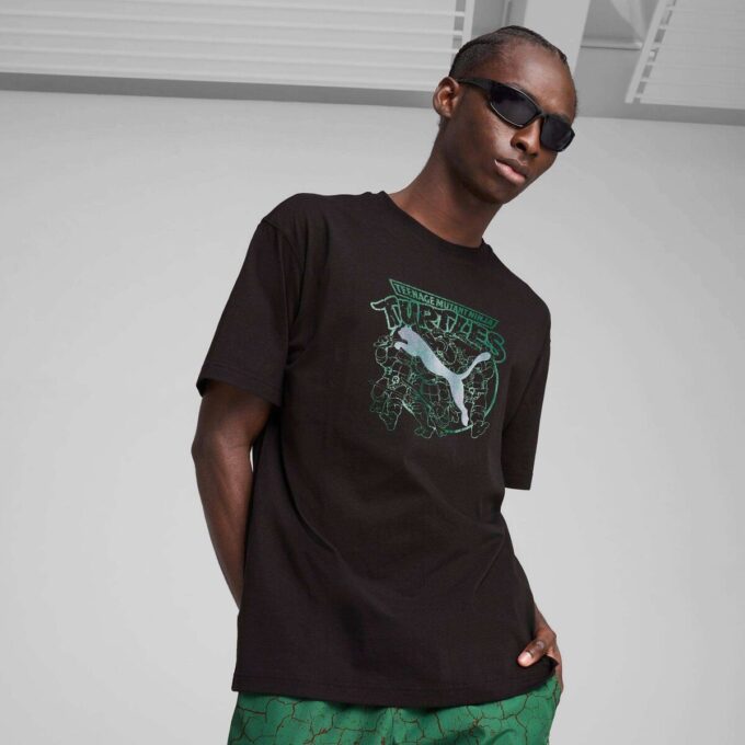 Camiseta gráfica relajada para hombre PUMA x TMNT Camiseta gráfica relajada para hombre PUMA x TMNT