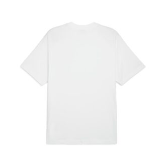 Camiseta gráfica relajada Play Loud Classics “Blanca”