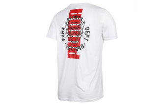 Camiseta gráfica vintage de gato “blanca”