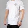 Camiseta gráfica vintage de gato “blanca”
