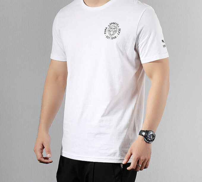 Camiseta gráfica vintage de gato “blanca”