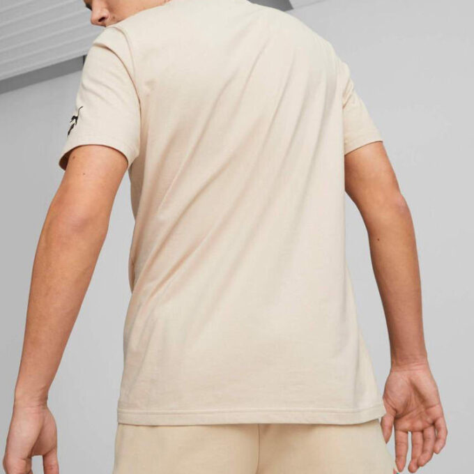 Camiseta gráfica Worldwide “Beige Negro”
