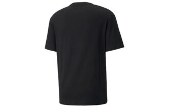 Camiseta holgada con logo de Ess+ en negro