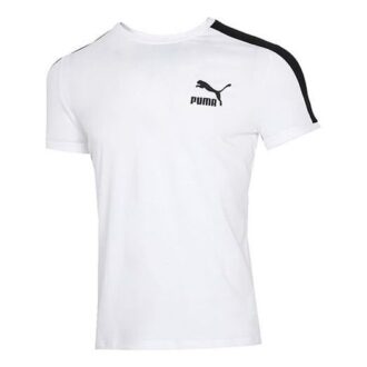 Camiseta icónica T7 “Blanca y negra”