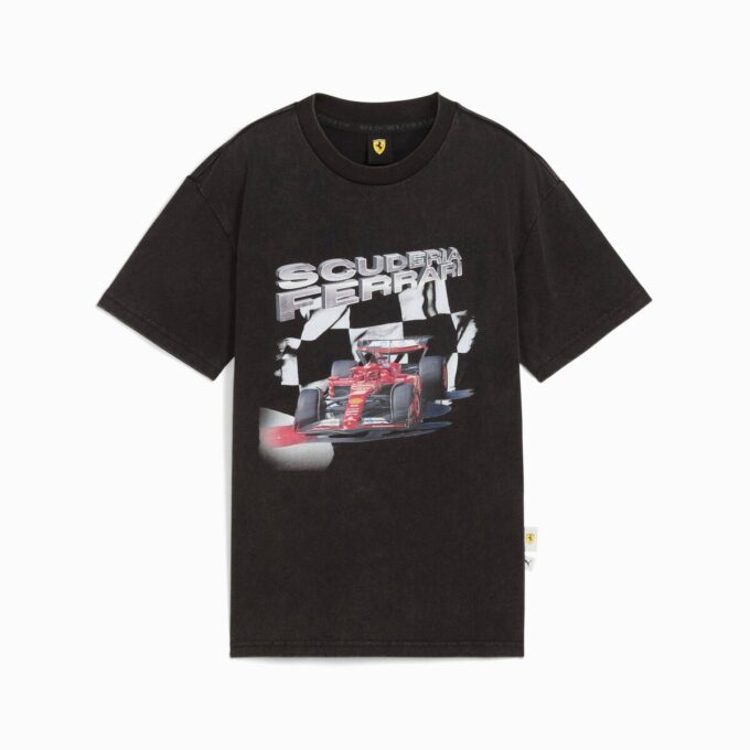Camiseta infantil grande de la Scuderia Ferrari Camiseta infantil grande de la Scuderia Ferrari