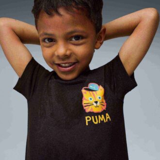 Camiseta infantil Moody Cat Camiseta infantil Moody Cat