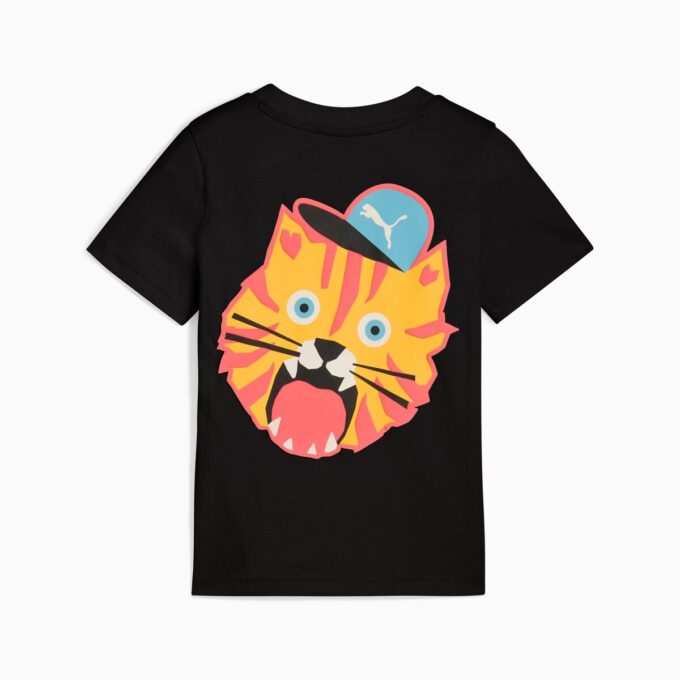 Camiseta infantil Moody Cat Camiseta infantil Moody Cat