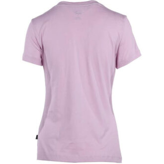 Camiseta informal cómoda para mujer “Morado y blanco”