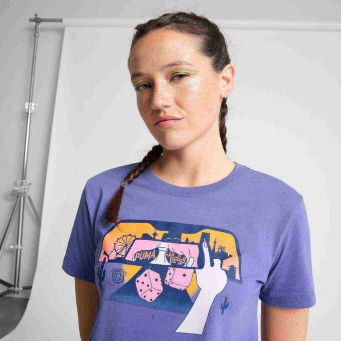 Camiseta Las Vegas Mirror para mujer Camiseta Las Vegas Mirror para mujer