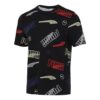 Camiseta lisa de corte regular “Negra”