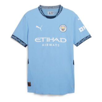 Camiseta local auténtica del Manchester City 24/25 “Azul en caja”