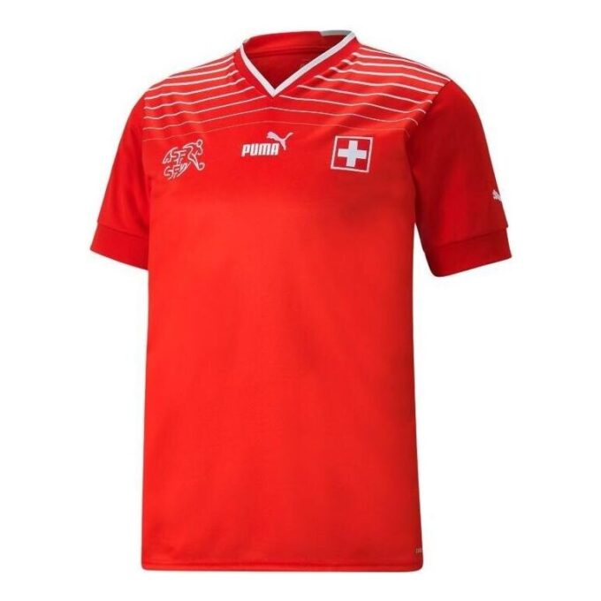 Camiseta local de jugador de Suiza “Roja”