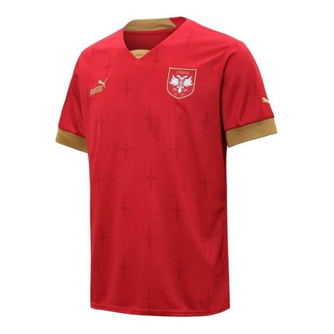 Camiseta local de Serbia 2022 “Roja”