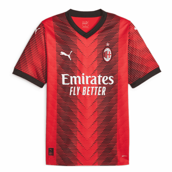 Camiseta local del AC Milan 23/24