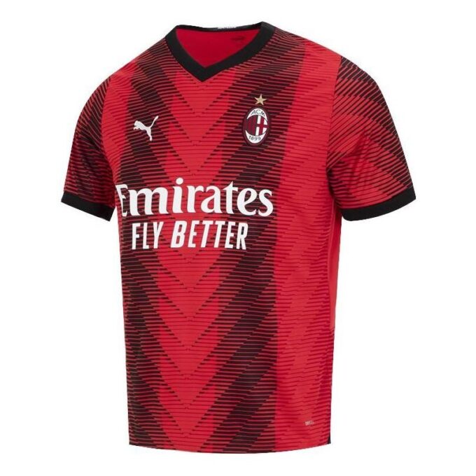 Camiseta local del AC Milan 23/24