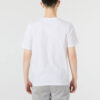 Camiseta metálica con el logotipo clásico “Blanca”