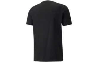 Camiseta metálica negra con el logotipo clásico
