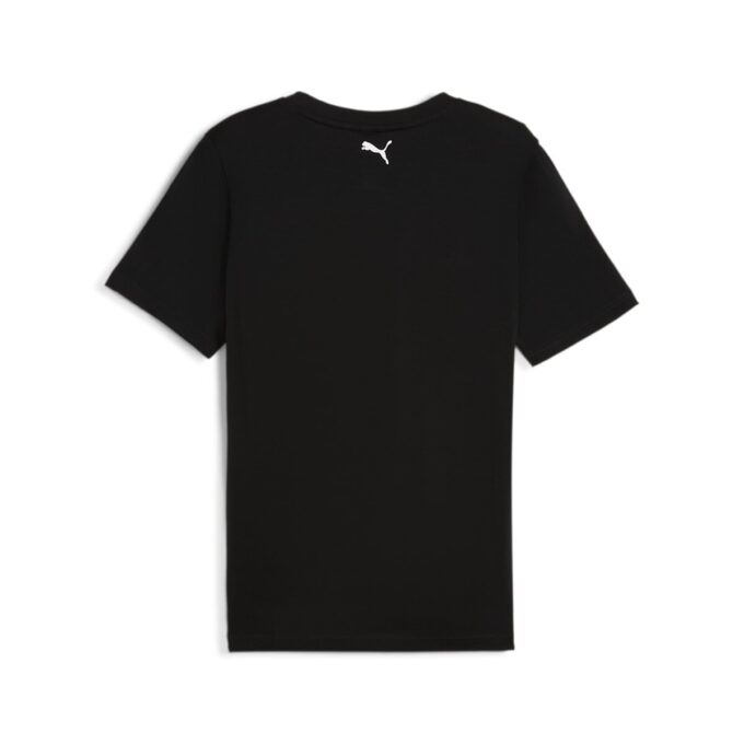 Camiseta negra con el escudo grande de la Scuderia Ferrari Race