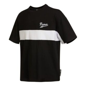 Camiseta negra con el logotipo de Coloblock