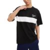 Camiseta negra con el logotipo de Coloblock