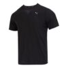 Camiseta negra con el logotipo de entrenamiento