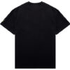 Camiseta negra con logo y bolsillo cuadrado