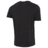 Camiseta negra de corte regular con estampado gráfico