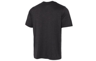 Camiseta negra jaspeada de Train Favorite