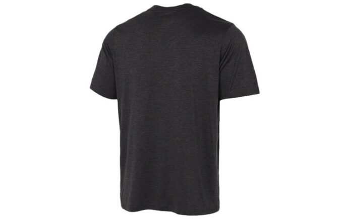 Camiseta negra jaspeada de Train Favorite