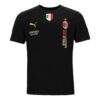 Camiseta oficial del AC Milan, campeón de Italia, “Negra”