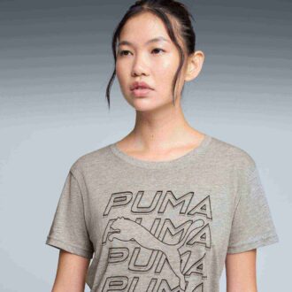 Camiseta para mujer con gráficos repetidos