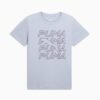 Camiseta para mujer con gráficos repetidos Camiseta para mujer con gráficos repetidos