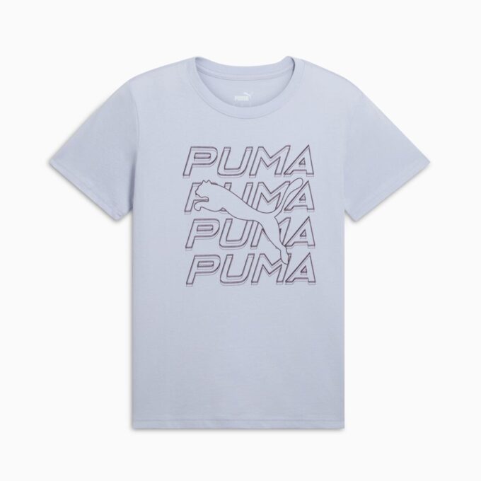 Camiseta para mujer con gráficos repetidos Camiseta para mujer con gráficos repetidos