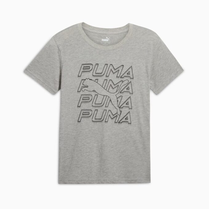 Camiseta para mujer con gráficos repetidos Camiseta para mujer con gráficos repetidos